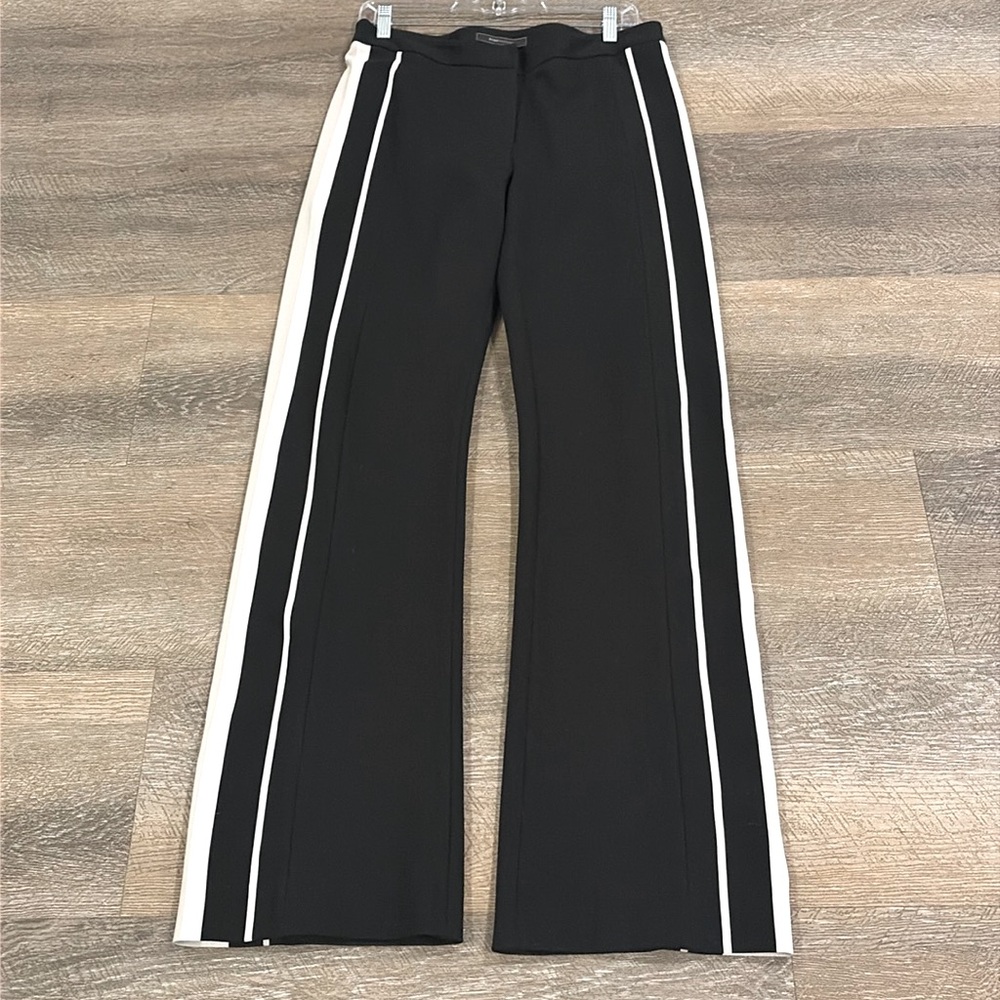 SUPER COOL UNIQUE BCBGMAXAZRIA stretch wool pants from Neiman Marcus